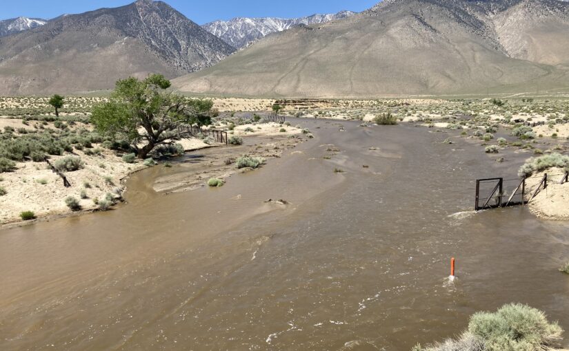 River at Owens Valley at the Cottonwood Kilns